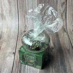 Yankee Candle Green Holiday Decor Candle Holder